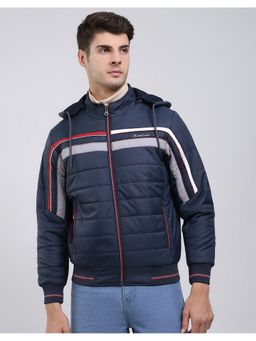 Monte Carlo - Men Polyester Blend Hooded Jacket
