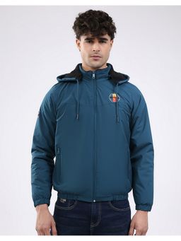 Monte Carlo - Men Polyester Blend Hooded Jacket