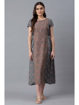 Aurelia - Aure Collection By Aurelia Grey Ethnic Dress