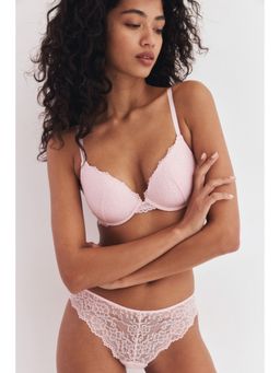H&M - Women Pink Lace push-up bra