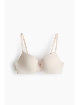 H&M - Women Beige Microfibre push-up bra
