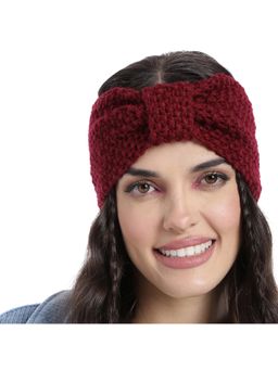 Magic Needles - Maroon Acrylic & Resin Hair Band