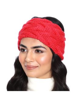 Magic Needles - Red Acrylic & Resin Hair Band