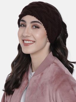 Magic Needles - Brown Acrylic & Resin Hair Band