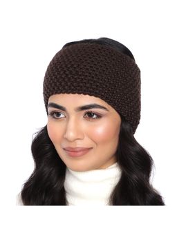 Magic Needles - Dark Brown Acrylic & Resin Hair Band