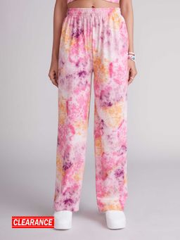 MIXT by Nykaa Fashion - Multicolored Printed Tie Dye Pants