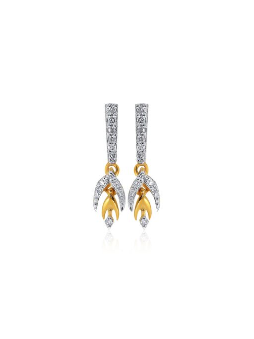 Shop Latest Range Of Senco Diamond Earrings Online At Best Offers