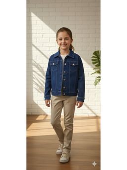 Aarika - Casual Wear Blue Denim Jacket