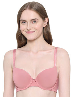 Wacoal - Womens Basics Zoe Padded Wired Everyday Wear T-Shirt Bra-Pink