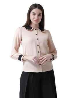 KASSUALLY - Regular Fit Solid Casual Shirt