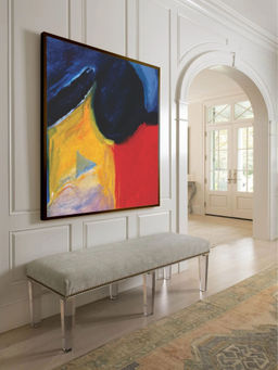 The Art House - Abstract Painting Multicolor (40X30 Inches)