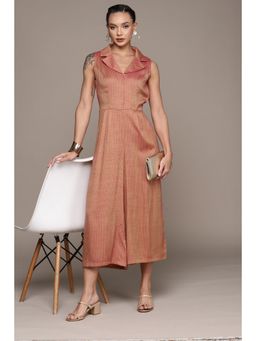 Aarke Ritu Kumar - Rust Printed Jumpsuit