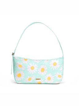 EcoRight - Mint Green Baguette Shoulder Bag