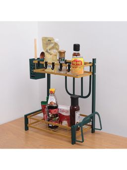 UMAI - Trapezoidal Seasoning Rack Green Gold