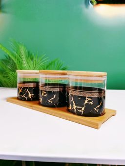 UMAI - Borosilicate Canister set 3 pcs 850ml