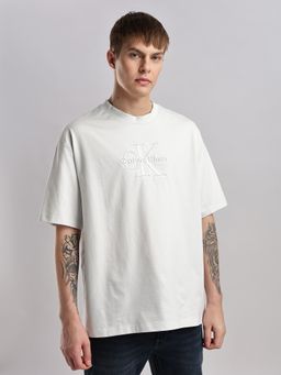 Calvin Klein - Men Blue Logo T-Shirt