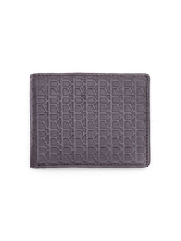 Rare Rabbit - Cali Dark Grey Leather Wallet