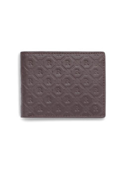 Rare Rabbit - Rhon Dark Cherry Brown Leather Wallet