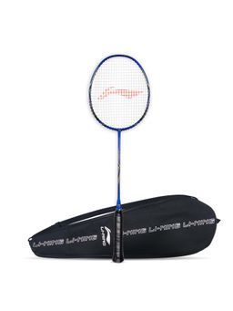 Li-Ning - Super Series 2020 Strung Badminton Racquet (Blue, Gold 84 g)