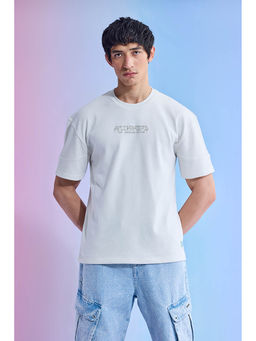Snitch - Men White Cotton T-shirt