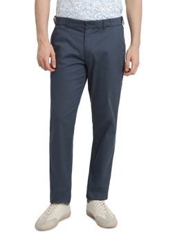 ColorPlus - Slim Fit Grey Cotton Blend Trouser