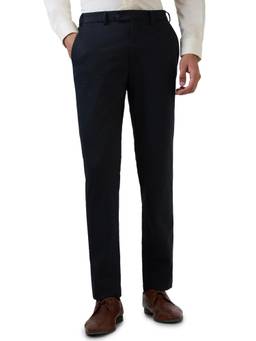 Park Avenue - Black Cotton Blend Super Slim Fit Trouser