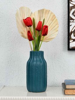 At Home by Nilkamal - Bottle Shaped Decorative Ceramic Vase