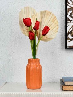 At Home by Nilkamal - Bottle Shaped Decorative Ceramic Vase
