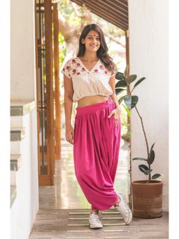 PRATHAA - Kaftan Blouse - Snigdha Beige