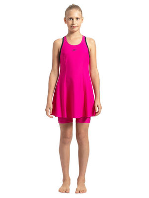 Buy Speedo Racerback Swimdress with Boyleg - Pink Online