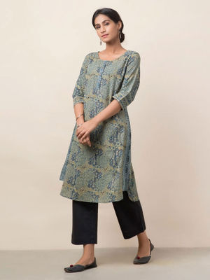 fabindia ajrakh kurta