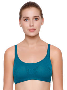 Triumph - Padded Wireless Ultrasmart 4D Technology Fit Smart Bra - Green
