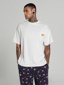 Puma - Mens White Typography T-Shirt