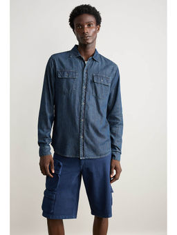 FREAKINS - Blue Vintage Men Shirt