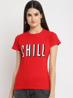 MIXT by Nykaa Fashion - Womens Typography Printed T-Shirt