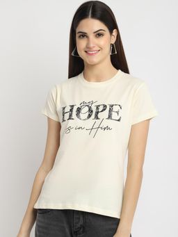 MIXT by Nykaa Fashion - Womens Typography Printed T-Shirt