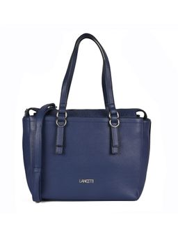 LANCETTI - Festa Navy Soft One Size Shopping Bag
