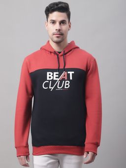 Cantabil - Printed Rust Sweatshirt For Men