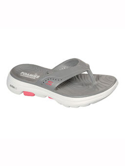 SKECHERS - GO WALK 5 Grey Slipper