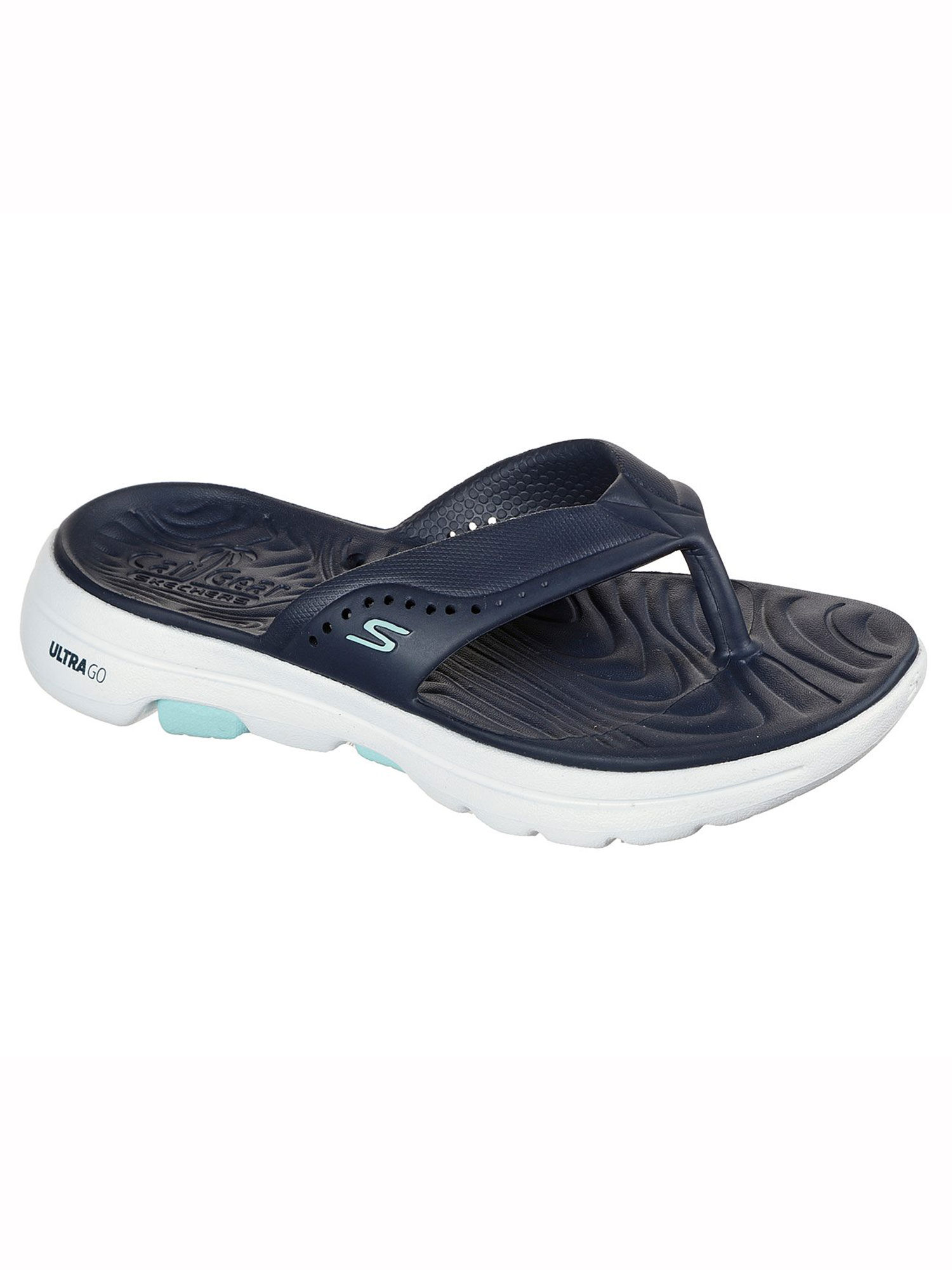 SKECHERS GO WALK 5 Navy Blue Slipper 