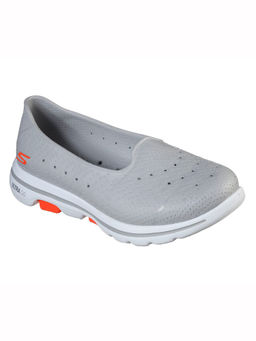 SKECHERS - GO WALK 5 SUN KISSED Grey Walking Shoes