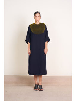 SOMYA GOYAL - New Moon Dress - Navy Blue