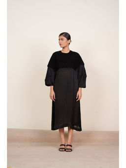 SOMYA GOYAL - Raindrops Dress - Black