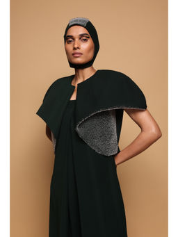 SOMYA GOYAL - Transformed Cape Jacket - Black