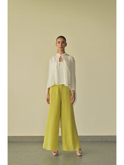 SOMYA GOYAL - Kaftan Band Top - White