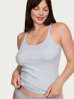 Victoria's Secret - Mix And Match Sleep Perfect Ribbed Camisole Blue