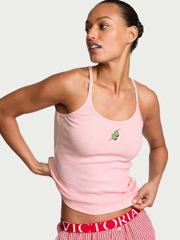Victoria's Secret - Mix And Match Sleep Perfect Ribbed Camisole Pink