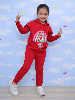 The Mom Store - Holly Jolly Red Hoodie & Sweatpant (Set of 2)