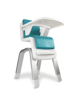 Nuna - Zaaz High Chair–Height Adjustable–0M+ (Upto 100Kg)–Removable Tray–Jade