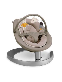 Nuna - Leaf Grow Bouncer–Toy Bar–3 Reclines–For Infants–Biscotti